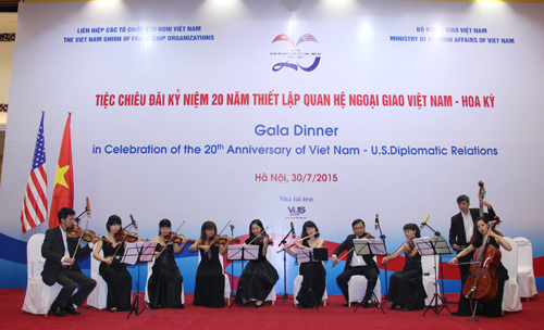 Hoạt động kỷ niệm 20 năm bình thường hóa quan hệ ngoại giao Việt Nam - Hoa Kỳ
